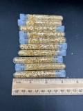 (10) gold flake tubes