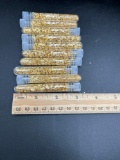 (10) gold flake tubes