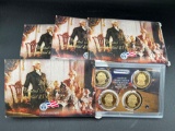(4) 2007 presidential dollar sets