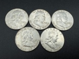 Franklin Half Dollars bid x 5