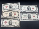 (5) 2$ red seals
