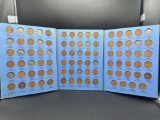 Partial Lincoln Head Cent Book including 1909 VDB
