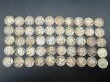Mercury Dimes Assorted Dates bid x 50
