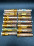 1950s & 60s Rolled Lincoln Head Cents higher grade