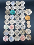 Collectors Grouping of Wooden Nickels
