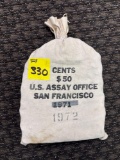 50$ U.S. Mint rolled 1972 San Francisco Lincoln head cent