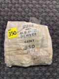 50$ U.S. Mint 1962 Denver Lincoln head cent