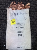 50$ U.S. Mint 1982 Lincoln head cent