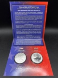 Legacies Of Freedom United States & United Kingdom Silver Bullion Coin Set