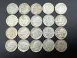 Silver Roosevelt Dimes Assorted Dates bid x 20