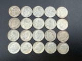 Silver Roosevelt Dimes Assorted Dates bid x 20