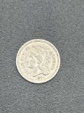 1881 3 Cent piece