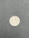 1853 3 cent silver piece