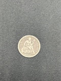 1887 Seated Dime full liberty