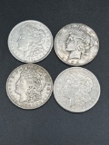 (4) Silver dollars