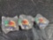 3 Vintage Kool-Aid Kids PVC Figures Tennis Players MIP