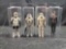 4 Vintage Star Wars Complete Figures Imperial Stormtrooper Pilot