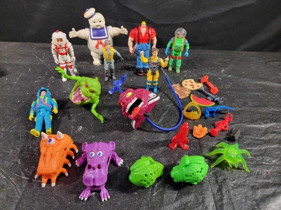 Vintage Ghostbusters Figures Ghosts Monsters LooK