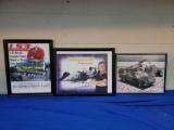 Mario Andretti Bill Jenkins Batmobile Signed Autographed Photos