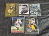 Jerome Bettis & Marshall Faulk RCs Rookie Cards HOFers