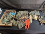 Vintage GI Joe Tents, Uniforms, Clothes and Ponchos