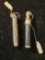 2 Victorian pencils, one sterling other possibly gold