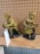 Pair of Borgese figurines