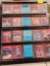 Baseball cards with holder