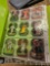 Binders with basketball cards and first day issue stamps
