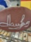 Howie Long signed football, cert