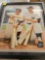 Mickey Mantle signed print, cert