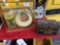 JD kids lunch set, old tobacco tin