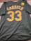 Canseco signed jersey, cert