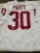 Pruitt signed jersey, cert