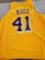Rice signed jersey, cert