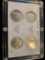 Set of 4 half dollars