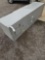 Metal laundry cabinet