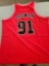 Rodman signed jersey, cert