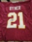 Byner signed jersey, cert
