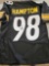 Hampton signed jersey, cert