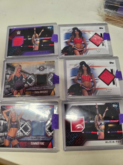 6 wwf cards