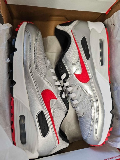 Pair of Nike Air max shoes, size 12