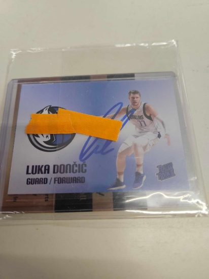Doncic signed card