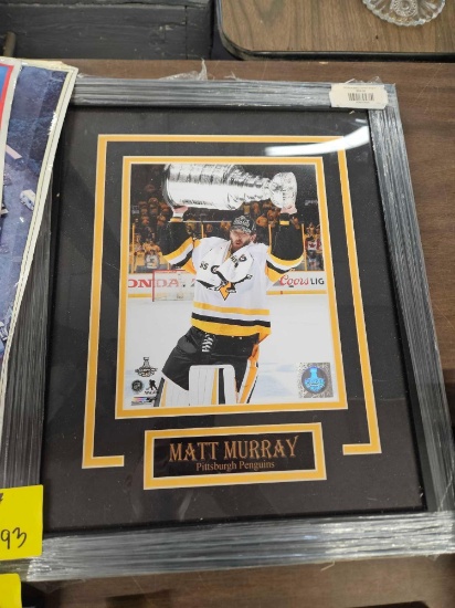 Matt Murray framed photo