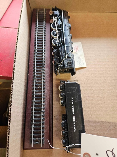 HO engine and tender