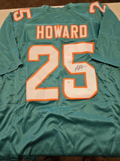 Howard signed jersey, cert