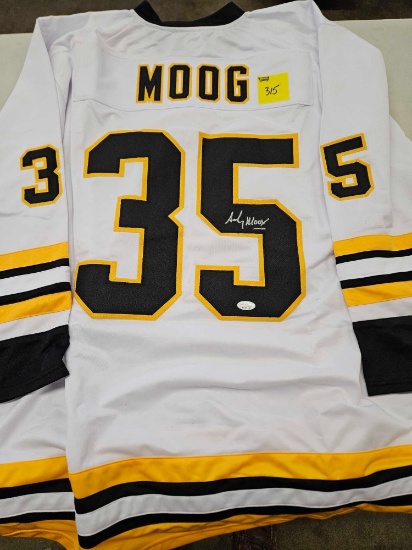 Moog signed jersey, cert