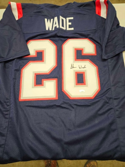 Wade signed jersey, cert