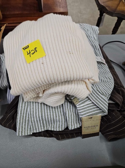 Mens shirts, ladys sweaters