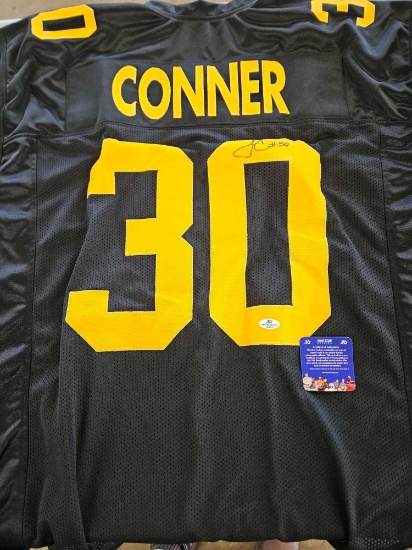 Conner signed jersey, cert